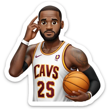 Lebron James sticker