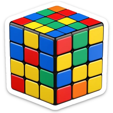 Rubik's cube  sticker