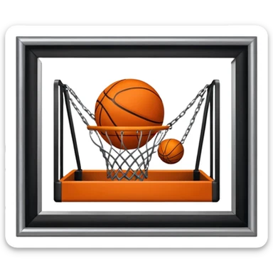 🪤 bunun içinde basketboll topu olsun sticker