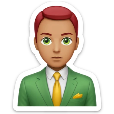 Vision from Marvel sticker