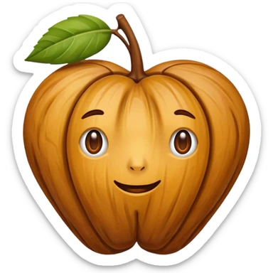 Date fruit emoji sticker
