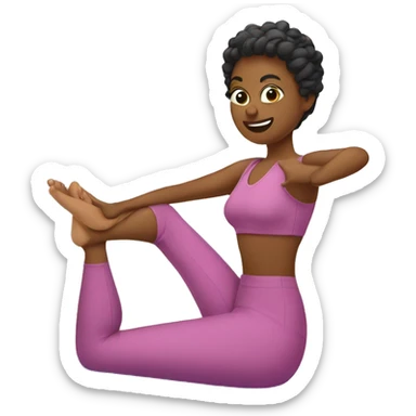 pilates sticker
