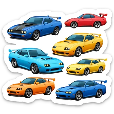 fast and furious movie emojis in gif sticker