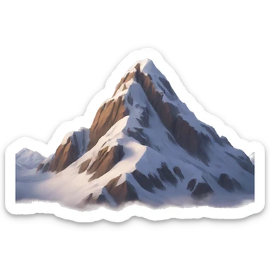 mountain sticker