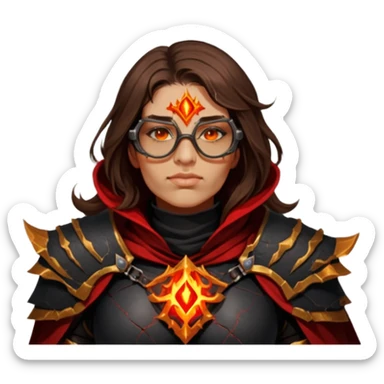 Volcanic Warlock sticker