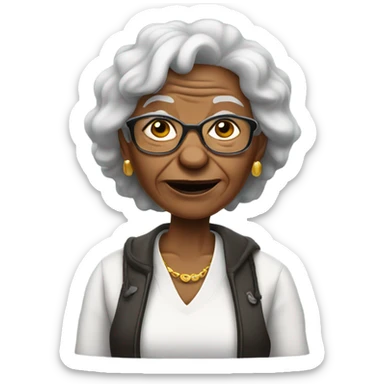 Gangsta grandma   sticker