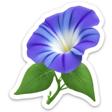 Morning Glory sticker
