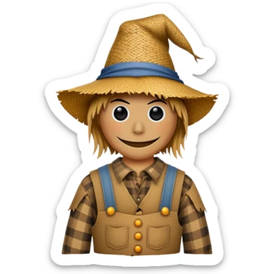 the scarecrow sticker