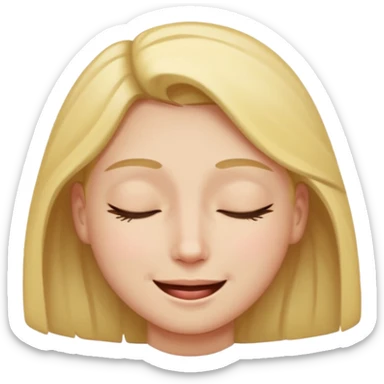 Haci está perfecto solo necesito que cierre un ojo sticker