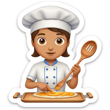 Cooking sticker