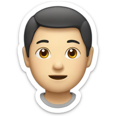 Asian Japanese squar sticker