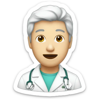 Infirmière sticker
