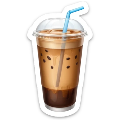ice coffee togo sticker