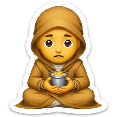 beggar  sticker