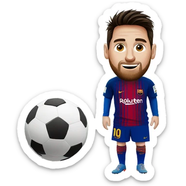 Messi sticker