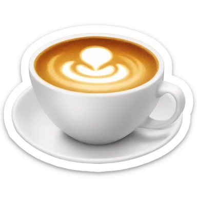 Match latte sticker