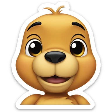 Winie the pooh  sticker