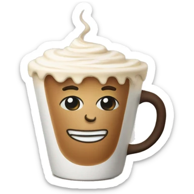 Sturbacks latte sticker