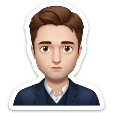 Robert  pattison sticker