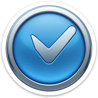 Create a instagram blue tick sticker