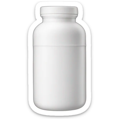 A vegan protein powder bottle sticker