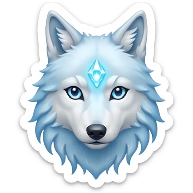 Spirit of a wolf sticker