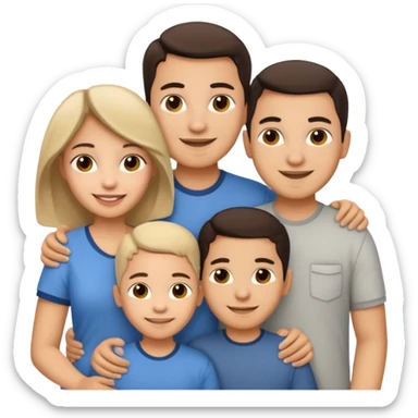 latino family sticker