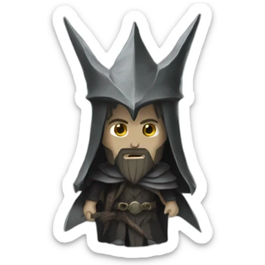 witch king of angmar sticker