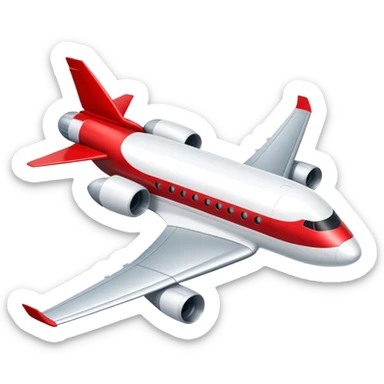Jet airliner spacecraft mario sticker