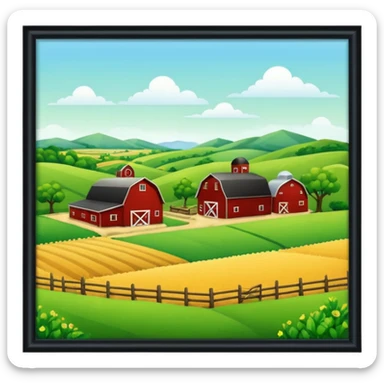 Farm sticker