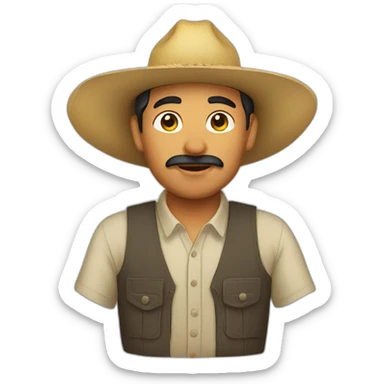 mexican farmers sticker