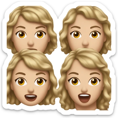 Taylor swift yells at Travis kelce sticker