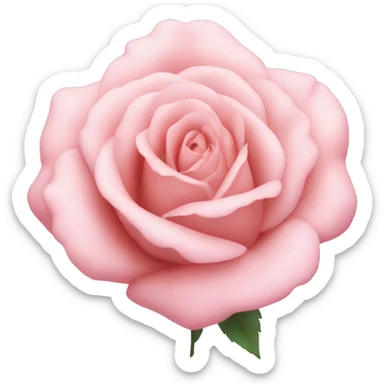 Cœur pastel rose sticker