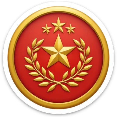 Chinese governement logo sticker