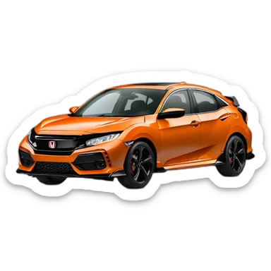 2022 Honda civic hatchback sticker