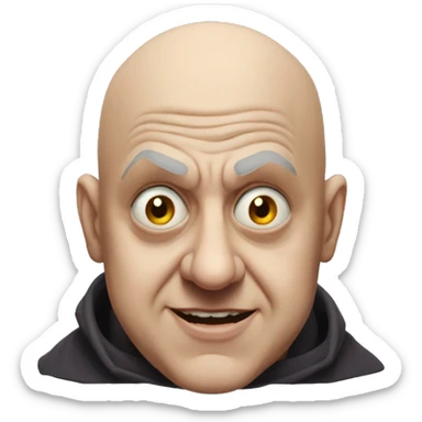 Uncle fester sticker