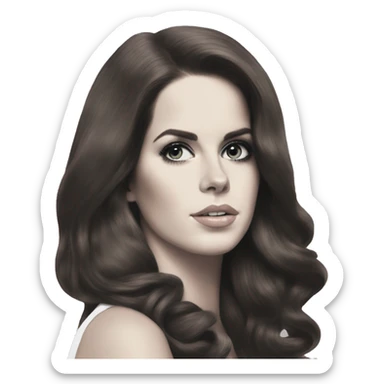Lana del Rey sticker
