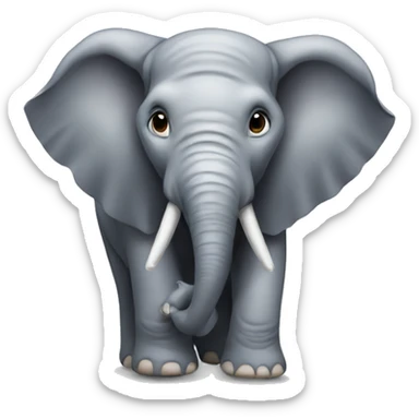 elephants sticker