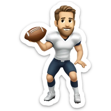 Ryan Reynolds’s throwing a football  sticker
