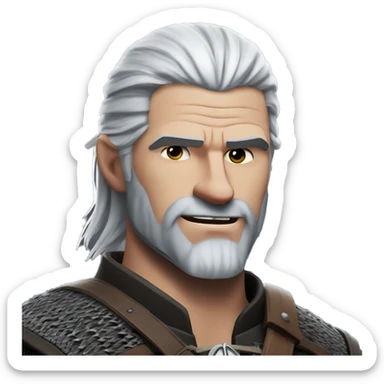 Witcher Geralt of Rivia, Thumbsup sticker