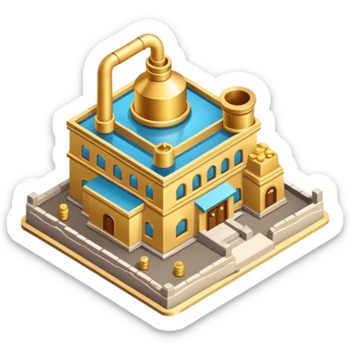 Isometric small jewelry factory gold  sticker