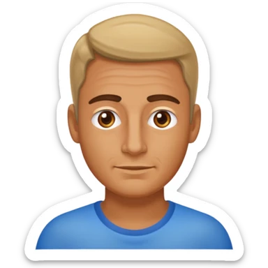 a know-it-all man from naples sticker