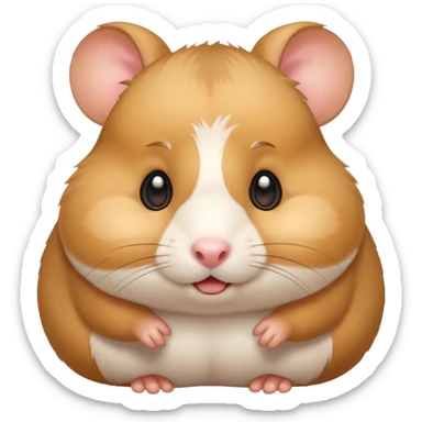 Funny Hamster sticker