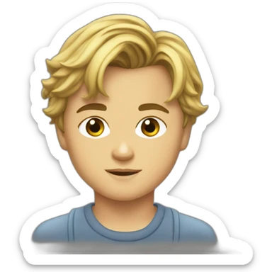 Young leonardo dicaprio sticker