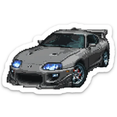 Toyota Supra 1980s sticker