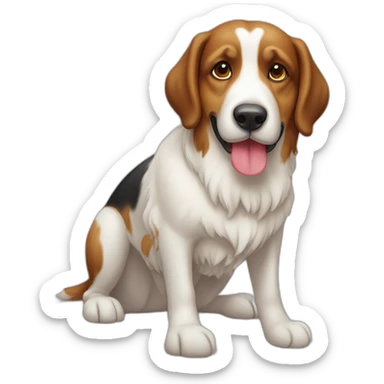 Großer Schweizer sennenhund e sticker