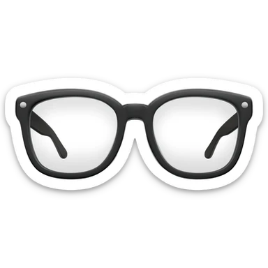 glasses sticker