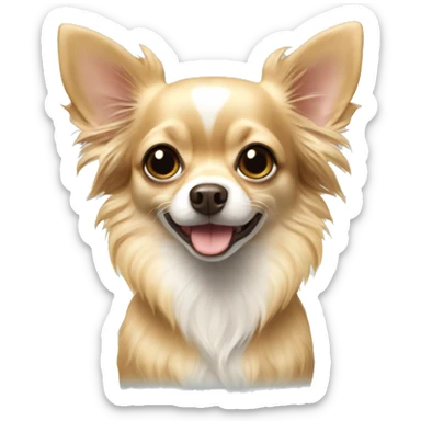 longcoat Chihuahua sticker