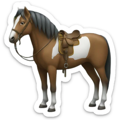 Sauteur à la perche sticker