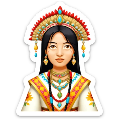 Vibrant Ceremonialist sticker